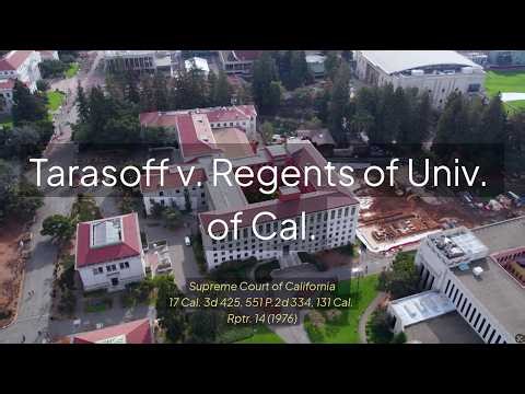 Tarasoff v Regents of Univ of Cal | Case Brief Explained