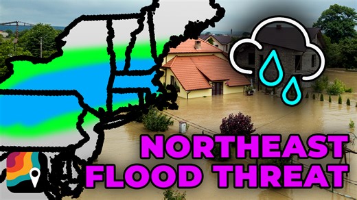 🌧️There’s a slight chance that parts of the Northeast could see downpours invigorated by moisture from Erin. MyRadar meteorologist Matthew Cappucci investigates. | MyRadar Weather Radar