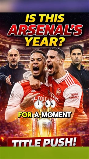 Arsenal Top the League 🔥 Can They Finally Finish the Job?