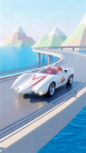 Speed Racer Cars 🔥 Mach 5 vs Mach 6 #speedracer #car #supercars