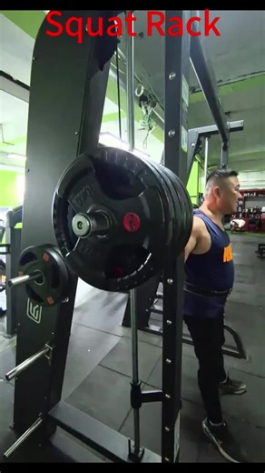 Squat Rack builds lower body strength, enhances core stability, and supports safe heavy lifting for squats and multiple strength exercises.