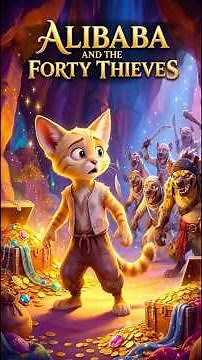 Alibaba & The Forty Thieves #bedtimestories #fairytalesstory #shorts #bedtimetraditions #short