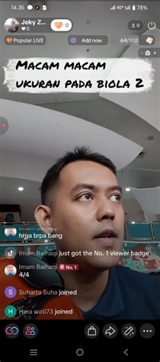 MACAM MACAM UKURAN PADA BIOLA PART 2