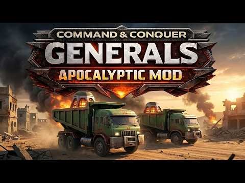 Command & Conquer Generals: Apocalyptic Mod – Can I Survive 1v7 with the New Supply Units?