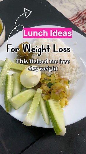 I lost 6kg Weight in a month | Lunch Ideas #weightnomore #howtoloseweightwell #weightlosssuccess