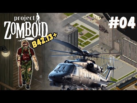 Enfin l’hélicoptère… et le lieu "parfait" pour m'installer | Project Zomboid 42.13