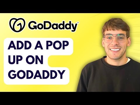 How to Add a Pop Up on GoDaddy [2026 Full Guide]