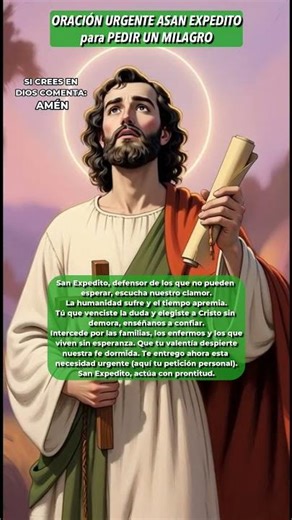 ⚡ ORACIÓN PODEROSA A SAN EXPEDITO PARA HOY | Respuesta rápida y fe