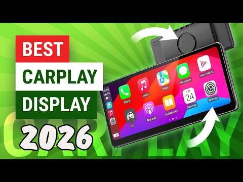 Best Portable Apple CarPlay & Android Auto Screens 2026