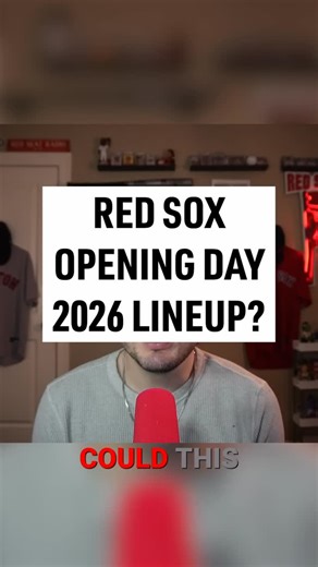 Red Seat Radio on Instagram: "Could this be the Red Sox opening day lineup? Red Sox manager Alex Cora drops some MAJOR hints as to what the Red Sox lineup could look like! #mlb #redsox #baseball #redsoxbaseball #redseatradio"