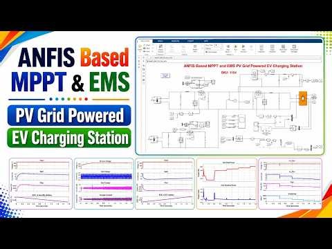 ANFIS Based MPPT and EMS for PV Grid Powered EV Charging Station in MATLAB