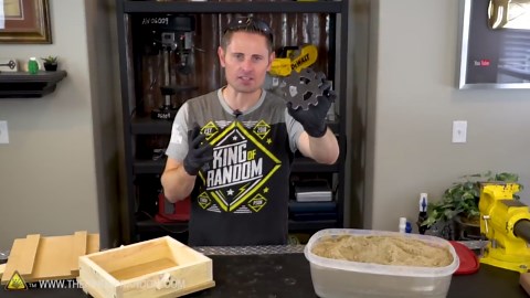 Radioactive Copper Gear? Metal Foundry Test With Spinners And Melting Copper