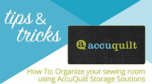 1.4K views · 13 reactions | Did you know that AccuQuilt has a variety of storage solutions? Watch as Pam breaks them down for you! For more quilting resources visit https://learn.accuquilt.com/quarantine-quilting | AccuQuilt | Facebook