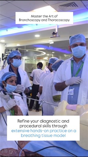 🔍 𝗘𝘅𝗽𝗹𝗼𝗿𝗲 𝘁𝗵𝗲 𝗪𝗼𝗿𝗹𝗱 𝗼𝗳 𝗕𝗿𝗼𝗻𝗰𝗵𝗼𝘀𝗰𝗼𝗽𝘆 & 𝗧𝗵𝗼𝗿𝗮𝗰𝗼𝘀𝗰𝗼𝗽𝘆! Gain confidence and expertise in Interventional Pulmonology - Bronchoscopy (Rigid and Flexible) and Thoracoscopy with IMMAST's upcoming hands-on training course on 4-5 Dec 2025 👉 Training Highlights: * Extensive hands-on sessions on near-life tissue models * Covers major procedures including bronchial and pleural biopsy, foreign body removal, TBNA and talc pleurodesis * Practice on both Flexible & Rigi