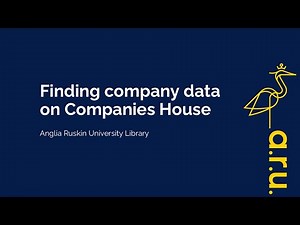 Finding company data on Companies House