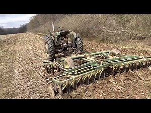 Oliver Super 77 and John Deere AW Disk