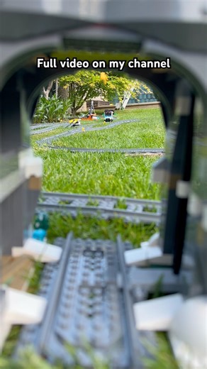 LEGO vs. Real Grass! 🚜💨 (Outdoor Test)