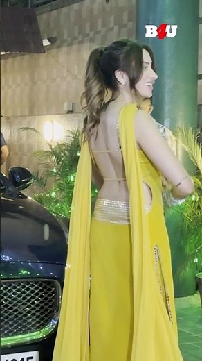 Mahira Sharma’s Bold Backless Look = Pure Fire 🔥 #bollywood #mahirasharma