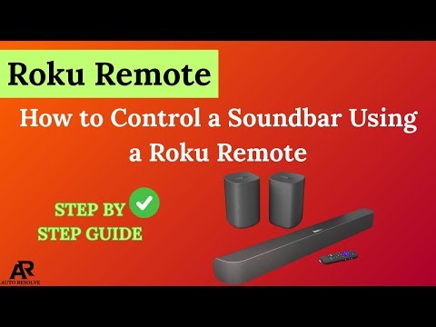 How to Control a Soundbar Using a Roku Remote