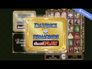 Da Vinci Diamonds Dual Play Slot by IGT Gameplay (Desktop View)