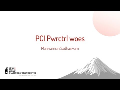 PCI Pwrctrl woes - Manivannan Sadhasivam