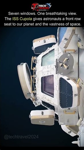 The Best View in Space 🌍🛰️ | Inside the ISS Cupola
