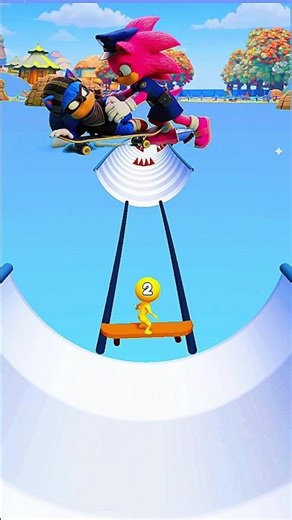 Skate Master Chaos – Sonic & Amy Destroyed Everything! 🔥🛹 #shorts​​ #youtubeshorts​​ #game​​