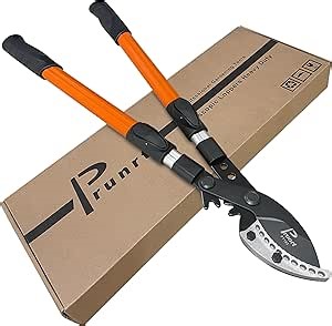 Loppers for Tree Trimming Heavy Duty, 26-40 Inch Handle Telescopic Tree Trimmer, Sync Drive Leverage Pruner, 2 Inch Branch Cutter