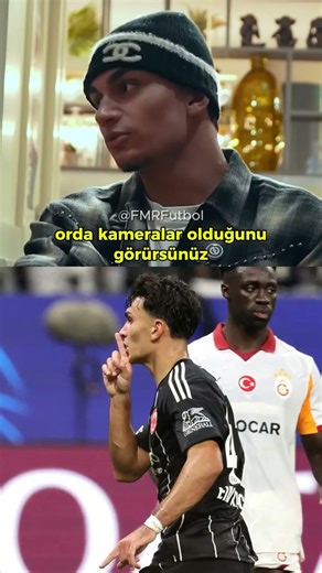 Can Uzun explains the gesture he made to Galatasaray fans.