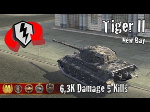 Tiger II | 6,3K Damage 5 Kills | WoT Blitz Replays