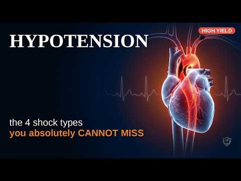 Hypotension & Shock for the Medicine Shelf | USMLE Step 2 Review