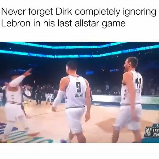 Dirk was cold for this 😂 (Via thehurryupnba/Twitter) | NBA World