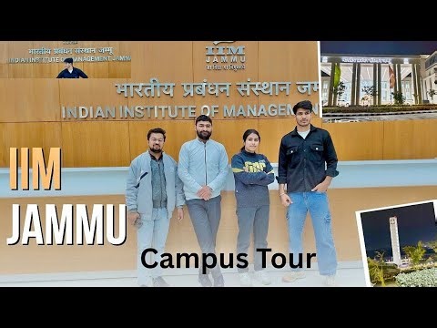 IIM Jammu campus | IIM Jammu | campus Tour #iim #iimjammu #vlog #campustour