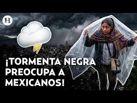 Black Storm in Mexico? Here's what the National Meteorological Service (SMN) says about this phen...