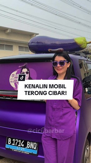 Mobil Terong Cibar Limited Edition - Ungu dan Viral!
