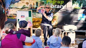 Have you visited our Pop-up Library? This little van visits parks and festivals around Brisbane, packed with books to borrow, games to play, plenty of comfy seats, and some very cool library staff. Check out where our Pop-up will be visiting next! http://bit.ly/Pop-upLibrary | Brisbane Libraries