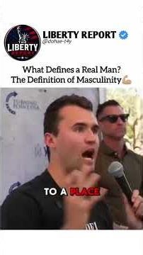 A powerful definition of masculinity 💪🏼