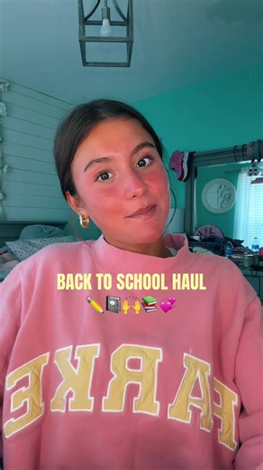 Senior year ready!!✏️📓💖📚 #haul #haultok #backtoschool #shopping #senioryear