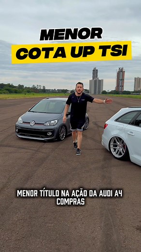 ELEMENTO SURPRESA 🚙🔥 UP TSI XTREME 2021 ou 40MIL na menor cota da ação da AUDI A4 AVANT! Válido para compras com mínimo de R$30,00, compras abaixo disso leva 10Mil. Quem encontrar a menor cota / título em sua compra entre domingo 16/11 12:00 até sábado 22/11 22:00 vai leva UP TSI de presente 🎁 ! | Viegas Projects