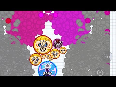 IM SO NOOB!! 😭😂 Ft. Gary & Veltz | Agar.io Mobile (Part II)