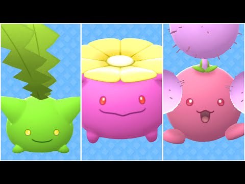 FULL HOPPIP EVOLUTION TEAM! Shiny Hoppip, Shiny Skiploom, Shiny Jumpluff