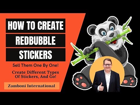 How To Create RedBubble Stickers