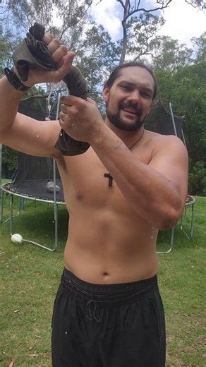 2.9K views · 362 reactions | Every drop of sweat is a step closer to victory. Dec 6 — see you there 喝 #sweat #work #train #bank #teamteremoana #champion #worknowrestlater #boxing #discipline #weights #water #everlast | teremoana_rep | Facebook