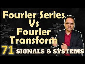 Comparison of Fourier Series & Fourier Transform