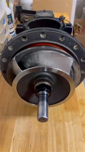 Scarlett’s pump getting put back together #jetboat #jetboats #azjetboats #jetboatvideos