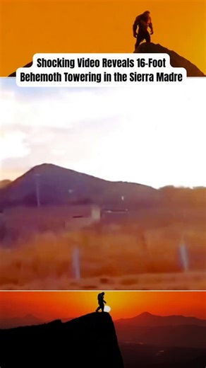 A jaw-dropping video has exploded online, capturing what appears to be a colossal humanoid figure emerging from a shadowy cave in Mexico's rugged Sierra Madre Occidental mountains. Filmed by a group of hikers on September 28, 2025, the footage shows the being lumbering across a rocky outcrop under the fading light of dusk, its massive silhouette unmistakable against the terrain. Eyewitnesses, armed with a GPS app and a laser rangefinder, meticulously measured the scene: the figure stands approxi