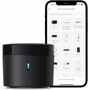 Rm4 Mini Télécommande Universelle Ir Audio Vidéo, Hub Intelligent À Distance Wifi, Compatible Avec Alexa[W65]