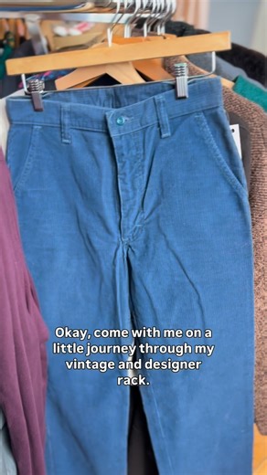 Bloom Consignment & Resale on Instagram: "Here’s what’s currently living on the vintage skirts + pants rack — wool, corduroy, pleats, perfect neutrals, and a few statement gems. Catch them in person today (Saturday) until 6, tomorrow, 11–5 or on MONDAY 12/22 11-6 🌼 That’s right a bonus day for Blooming!"