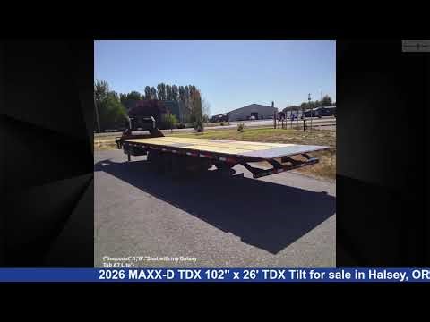 Spectacular 2026 MAXX-D TDX Tilt Deck (Heavy Duty) For Sale in Halsey, OR