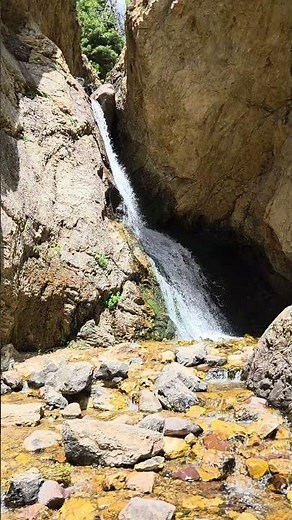 Hidden Falls in Big Cottonwood Canyon #utah